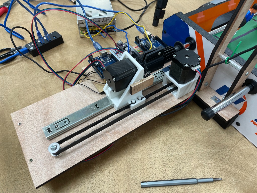 Dual-Axis Linear & Rotational Actuator Assembly